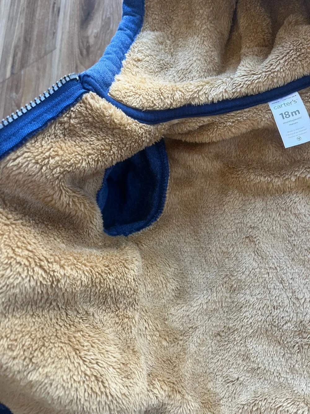 Carters warm navy